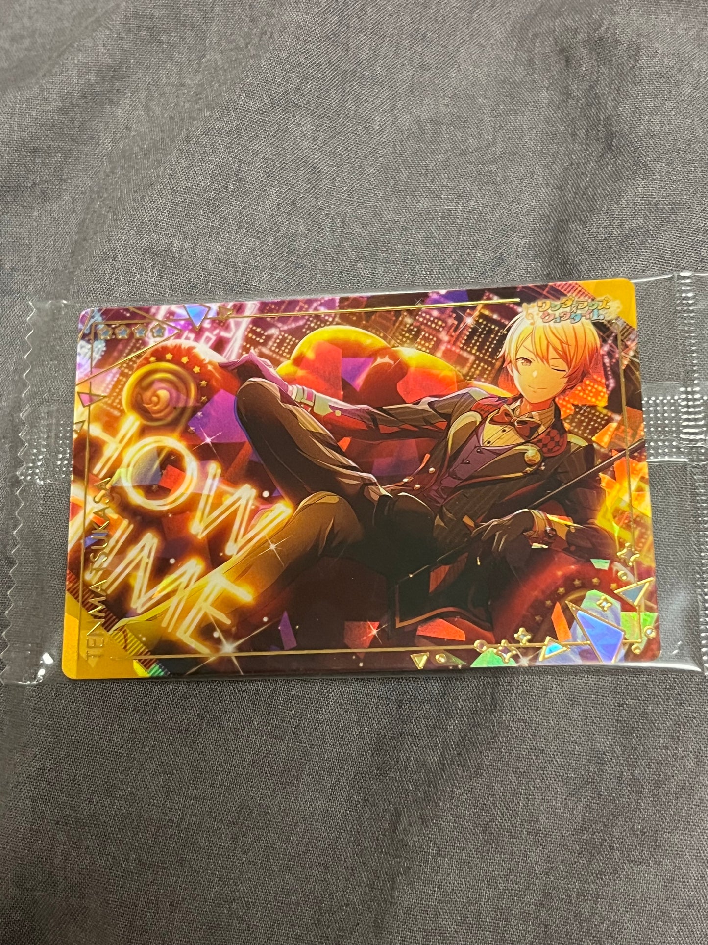 Project Sekai - Tsukasa Tenma “Full Power! Wonder Halloween!” Wafer Card