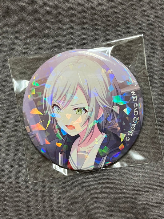 Project Sekai - Shiho Hinomori "Stella After the Rain" Holographic Circle Badge [UNTRAINED]