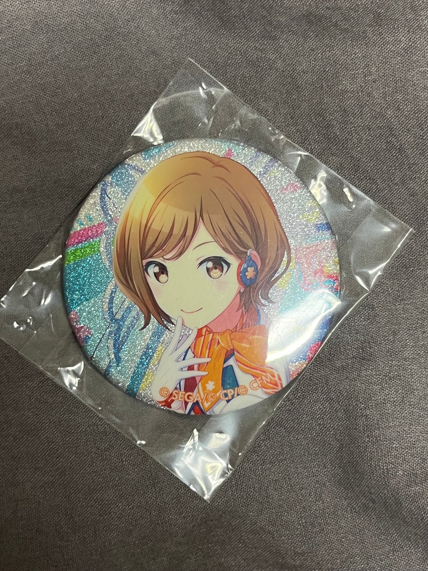 Project Sekai - MEIKO "Beyond The Dream of That Day" Glitter Badge [TRAINED]