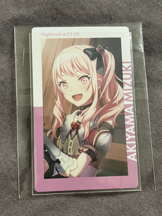 Project Sekai - Mizuki Akiyama “Mirage of lights” ePick Card [TRAINED]
