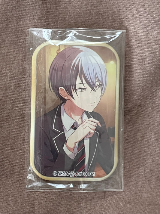 Project Sekai - Toya Aoyagi “Quiet Café Time” Square Badge [UNTRAINED]