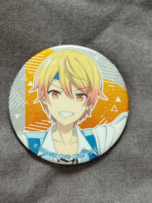 Project Sekai - Tsukasa Tenma “Movie Promo” Circle Glitter Badge