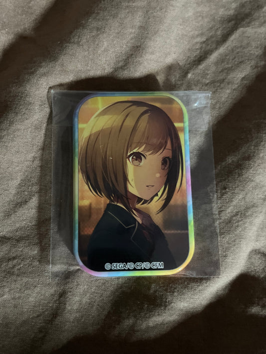 Project Sekai - Ena Shinonome “Where Does the Path of Thorns Lead To?” Square Badge [UNTRAINED]
