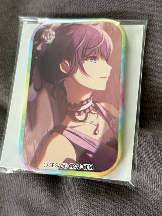 Project Sekai - Mafuyu Asahina “Carnation Recollection” Square Badge [TRAINED]