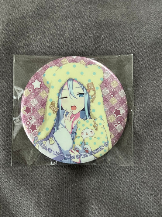 Project Sekai - Kanade Yoisaki "Sanrio" Circle Glitter Badge