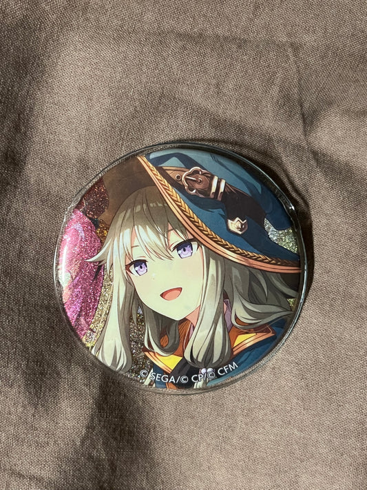 Project Sekai - Nene Kusanagi “Our Happy Ending” Circle Glitter Badge [TRAINED]