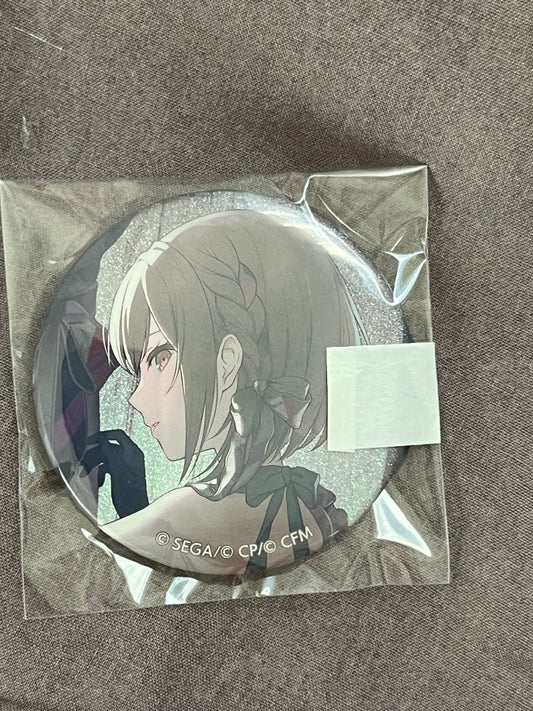 Project Sekai - Ena Shinonome "A Light Drawn Closer" Circle Glitter Badge [TRAINED]