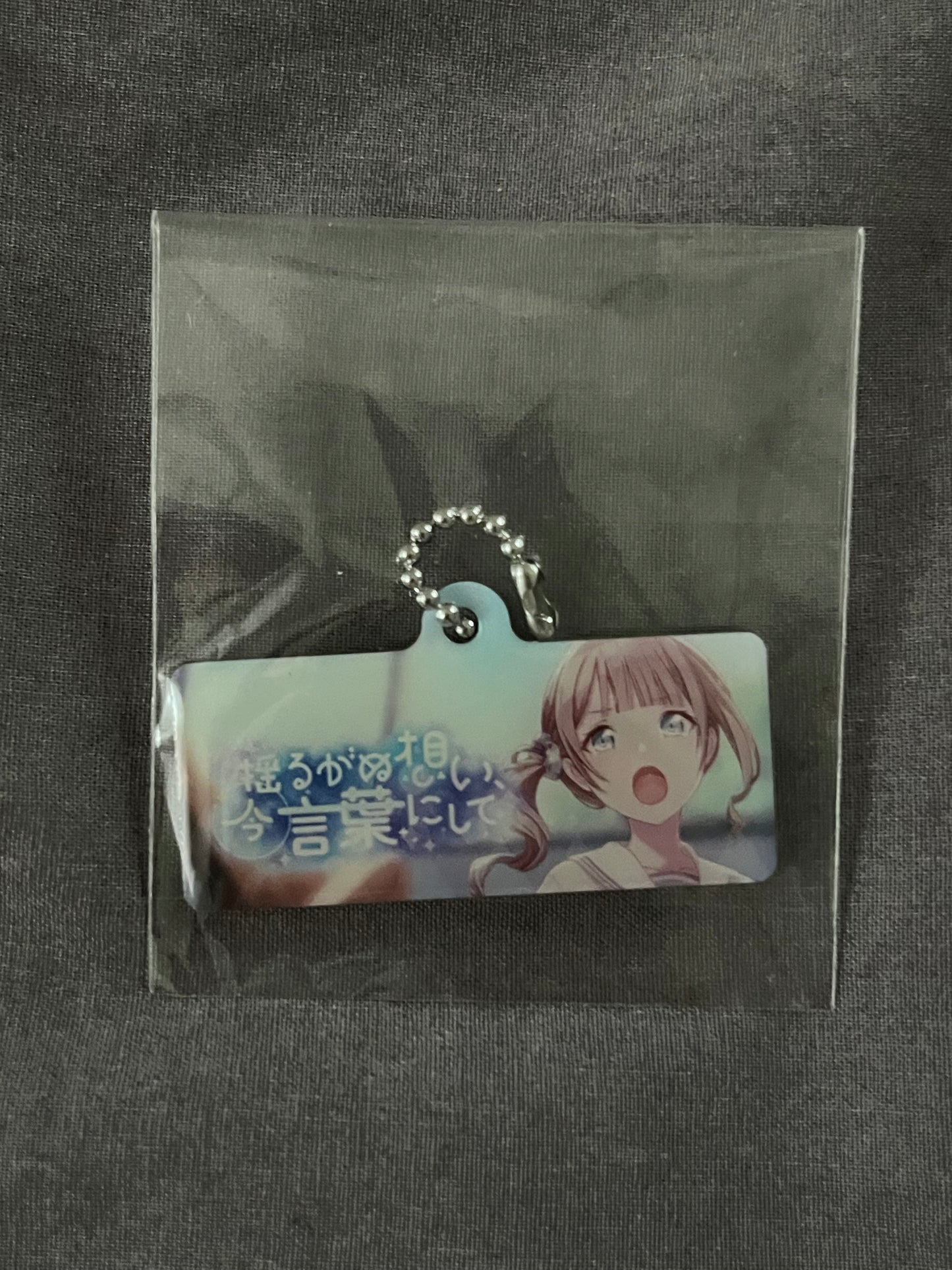Project Sekai - Honami Mochizuki “Unwavering Feelings, Now Put Into Words” Metal Event Keychain [UNTRAINED]