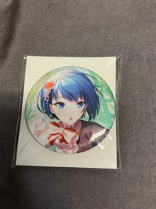 Project Sekai - Haruka Kiritani “At The End of The Unraveled Thread” Circle Glitter Badge [TRAINED]