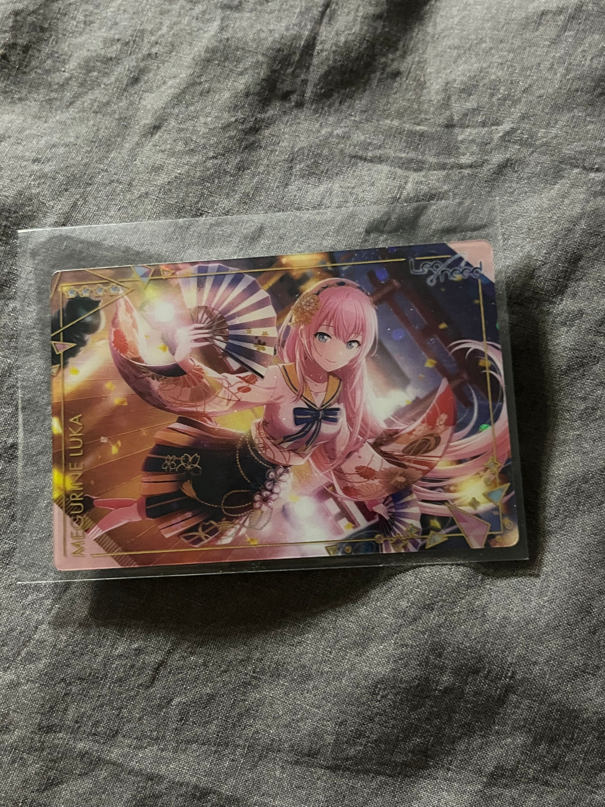 Project Sekai - Megurine Luka "SEKAI's Happy New Year!" Wafer Card