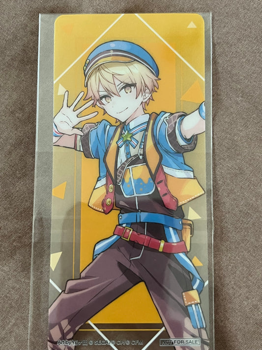 Project Sekai - Tsukasa Tenma “Popping in My Heart!” Animate Clear Bookmark