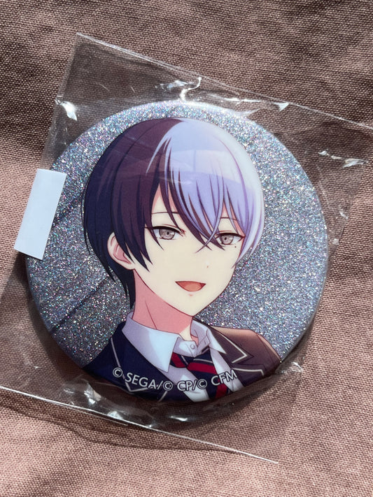 Project Sekai - Toya Aoyagi “On Your Feet” Circle Glitter Badge [UNTRAINED]