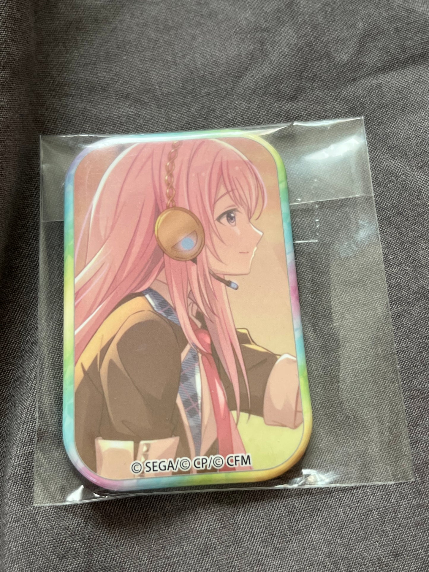 Project Sekai - Megurine Luka "Stella After the Rain" Square Badge [UNTRAINED]