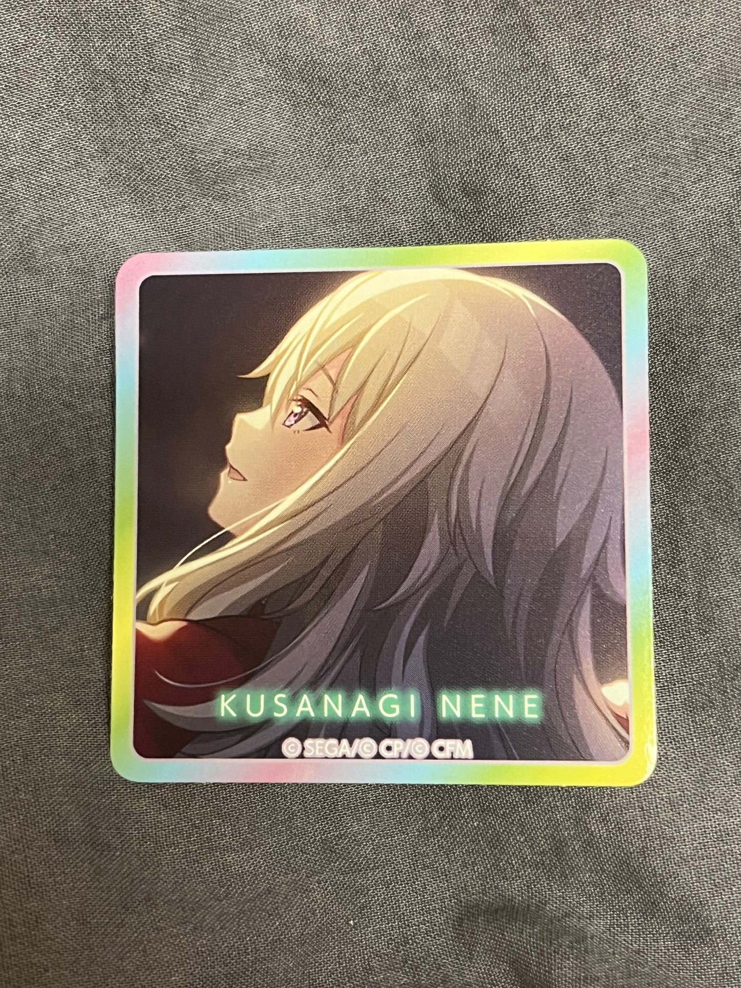 Project Sekai - Nene Kusanagi “On a Holy Night, with This Singing Voice” Square Sticker [UNTRAINED]