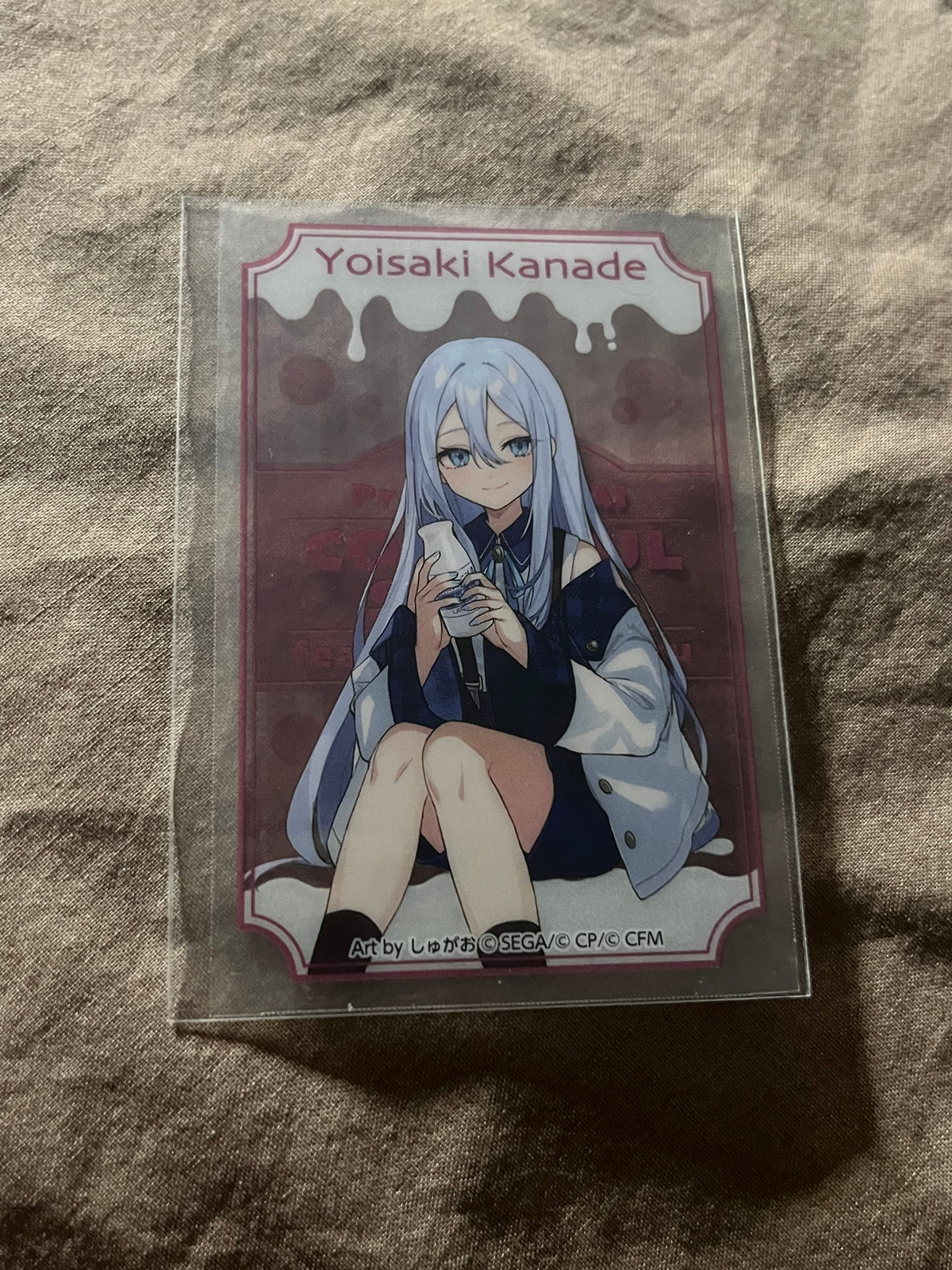 Project Sekai - Kanade Yoisaki “Lawson Collab 2024” Clear Card