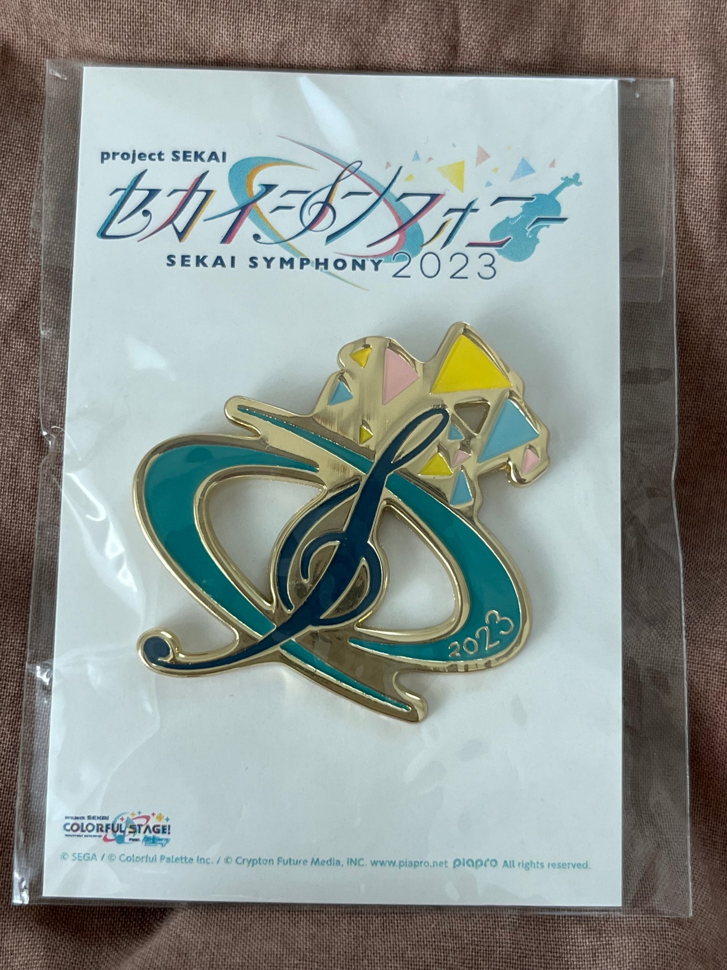 Project Sekai - Sekai Symphony 2023 Enamel Pin