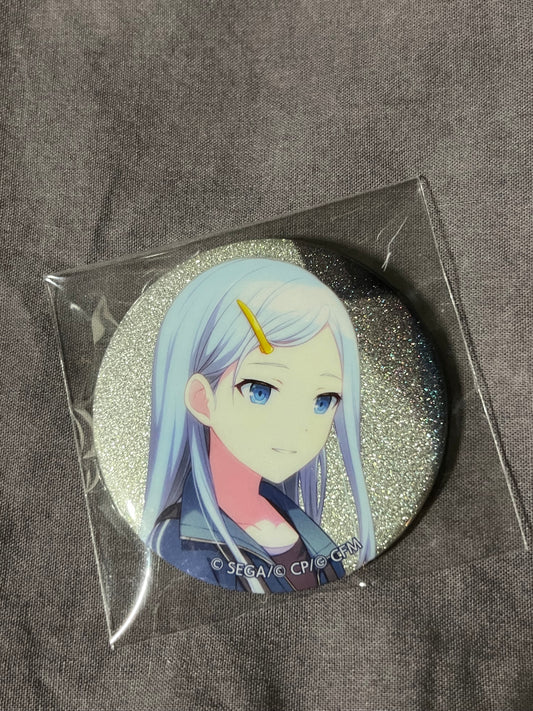 Project Sekai - Kanade Yoisaki “Memories Carried by the Scent of Candles” Circle Glitter Badge [UNTRAINED]