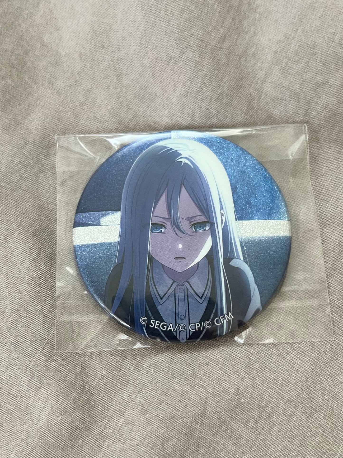 Project Sekai - Kanade Yoisaki “immiscible discord” Glitter Circle Badge [UNTRAINED]