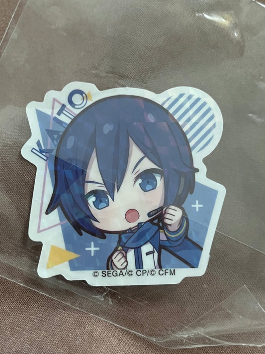 Project Sekai - KAITO "Give it your all!" Stamp Holographic Sticker