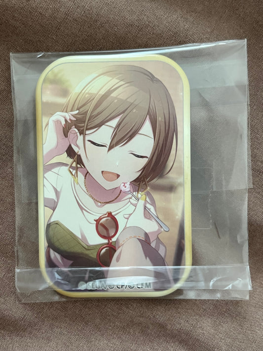 Project Sekai - MEIKO “Connected Through SEKAI's Cherry Blossoms" Square Badge [UNTRAINED]