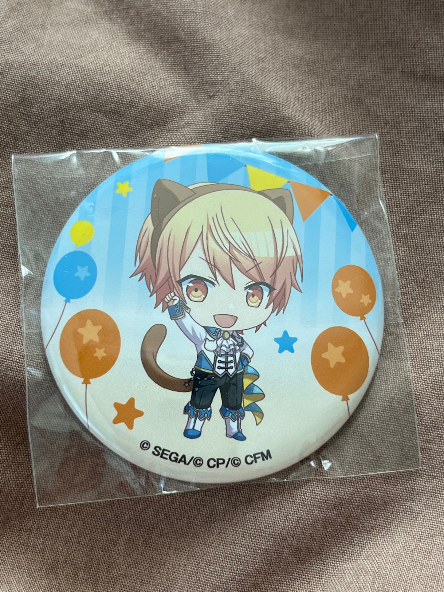 Project Sekai - Tsukasa Tenma “Wonderlands x Showtime in Namjatown Collaboration” Chibi Circle Badge