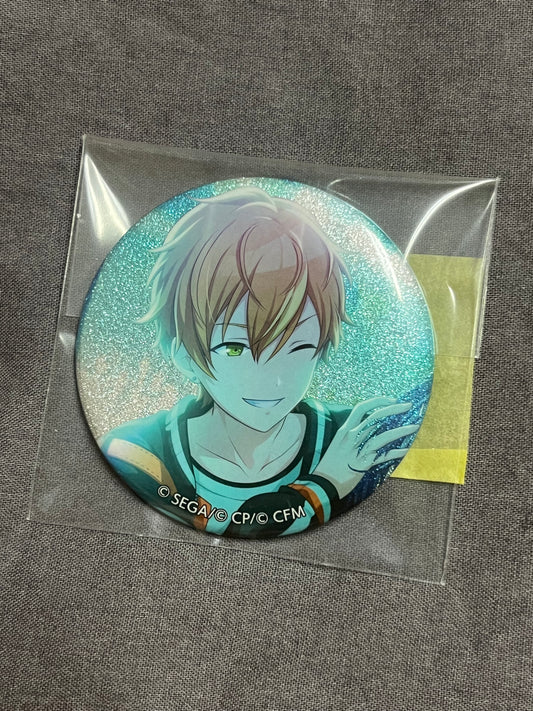 Project Sekai - Akito Shinonome “Period of NOCTURNE” Circle Glitter Badge [UNTRAINED]