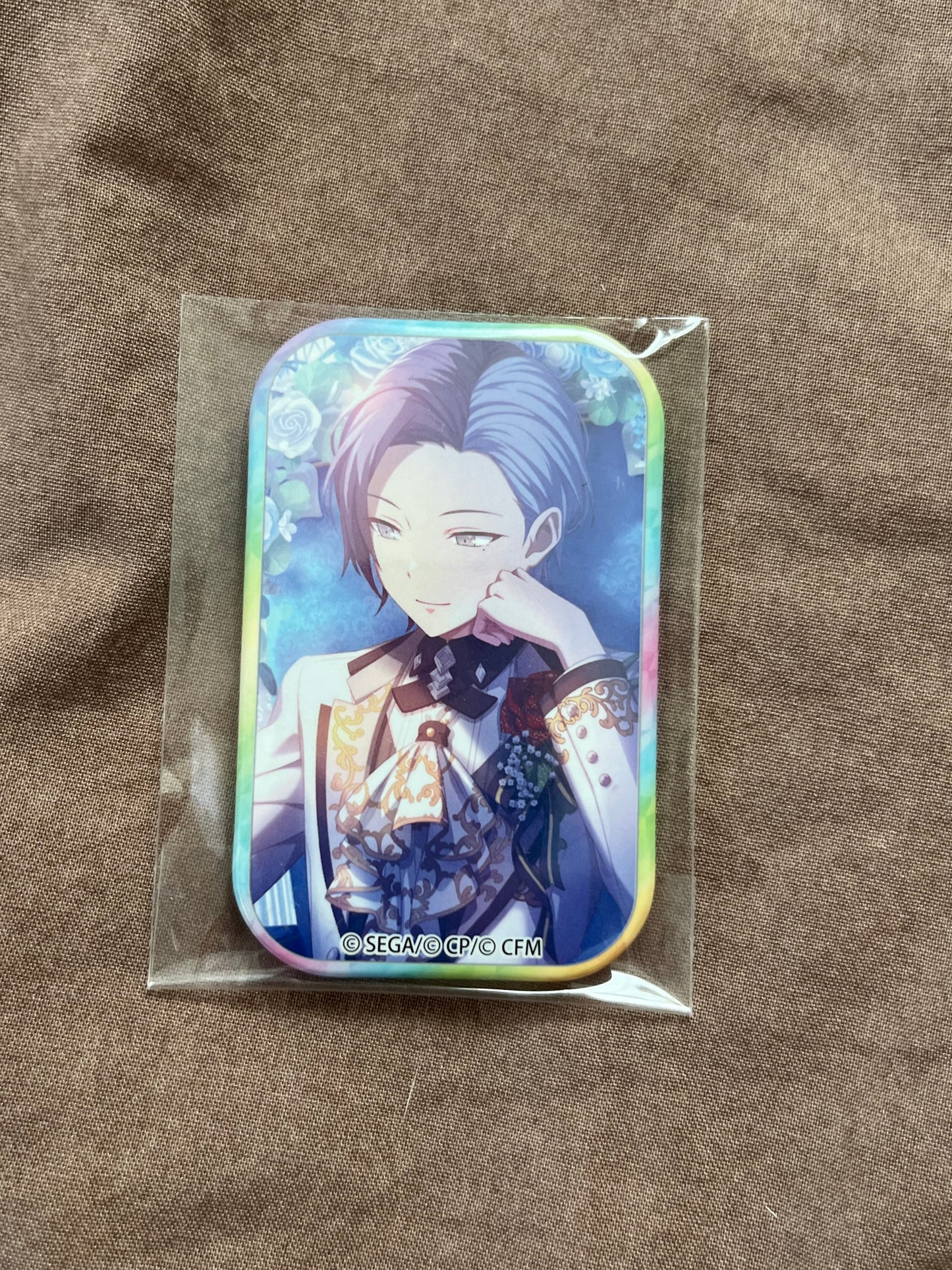 Project Sekai - Toya Aoyagi "A Love Song Dedicated to You" Square Badge [TRAINED]