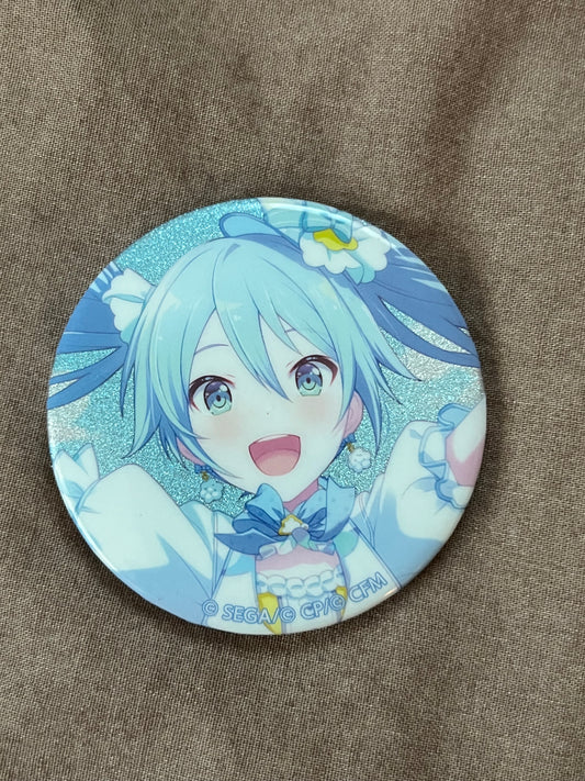 Project Sekai - Hatsune Miku "From the Marks Left Behind" Circle Glitter Badge [TRAINED]