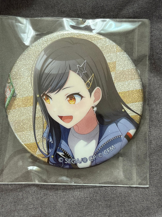 Project Sekai - An Shiraishi "In This Singing City" Circle Glitter Badge [UNTRAINED]
