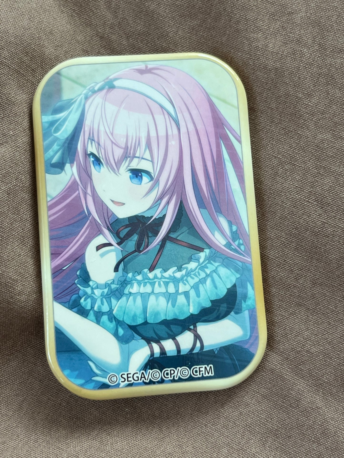 Project Sekai - Megurine Luka “Let's Enjoy Together! Spojoy Park” Square Badge [UNTRAINED]