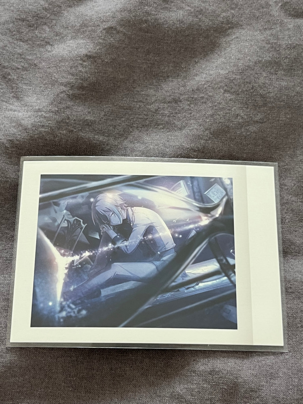 Project Sekai - Rui Kamishiro “A Sorrowful Farewell at the Curtain Call” Pasha Colle Polaroid Card [TRAINED]