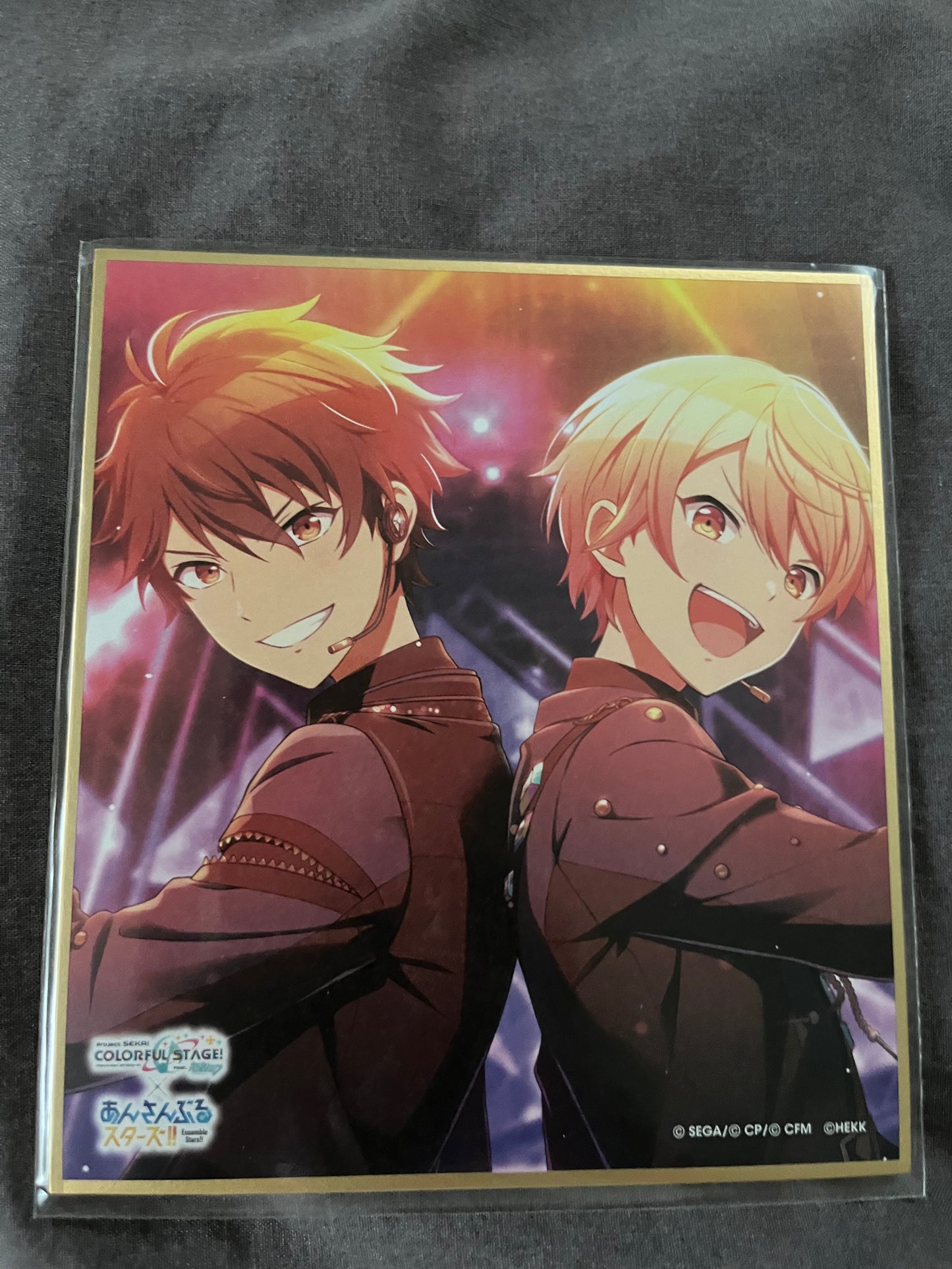 Project Sekai - Tsukasa Tenma “Crossing SEKAI With ENSEMBLE STARS” Shikishi Board [UNTRAINED]