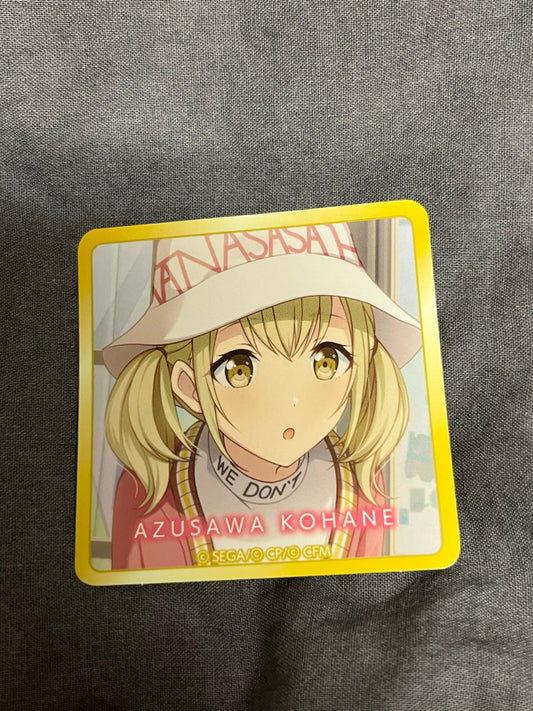 Project Sekai - Kohane Azusawa “STRAY BAD DOG” Square Sticker [UNTRAINED]