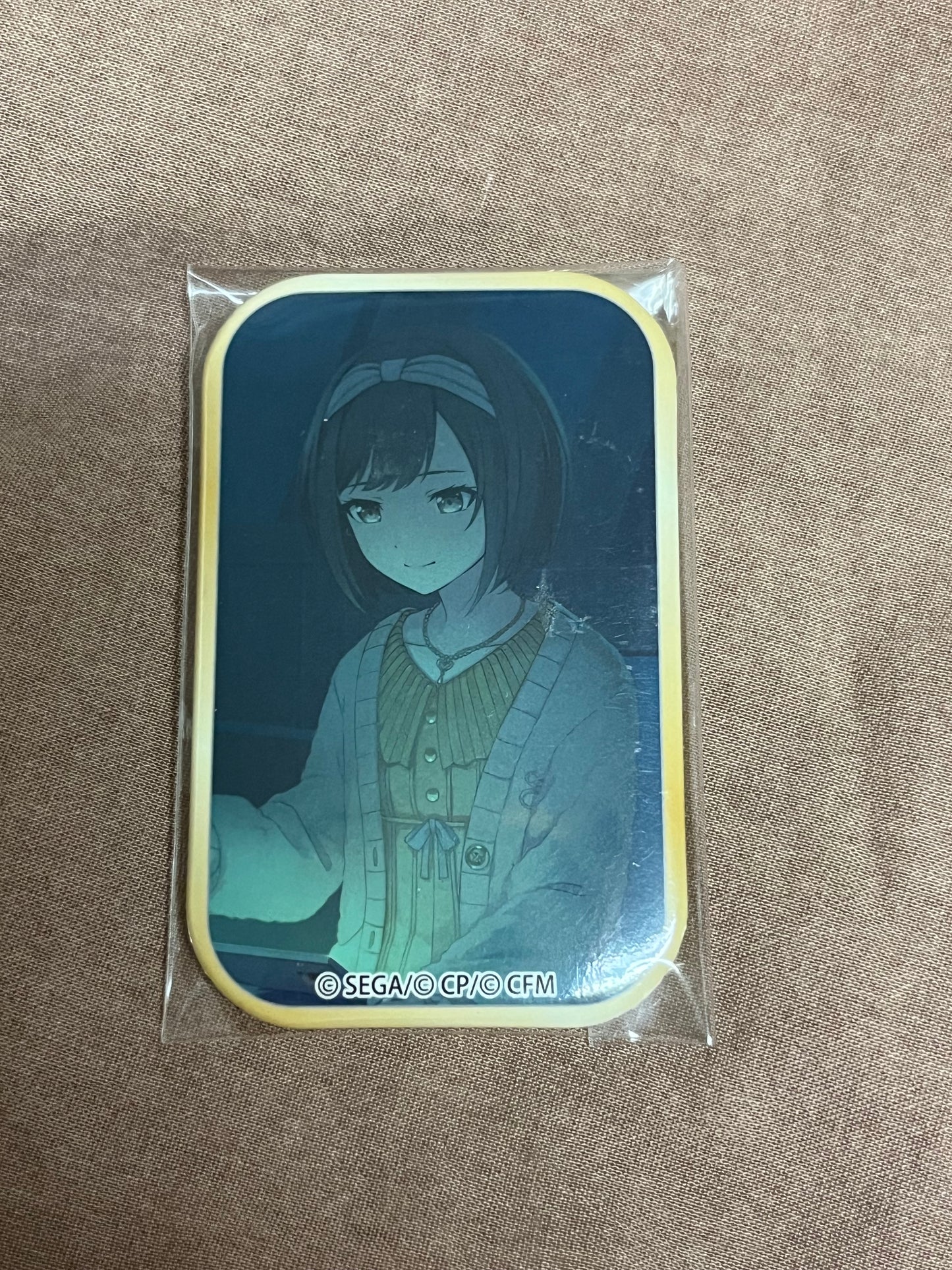 Project Sekai - Ena Shinonome “And Now, the Ribbon Is Tied” Square Badge [TRAINED]