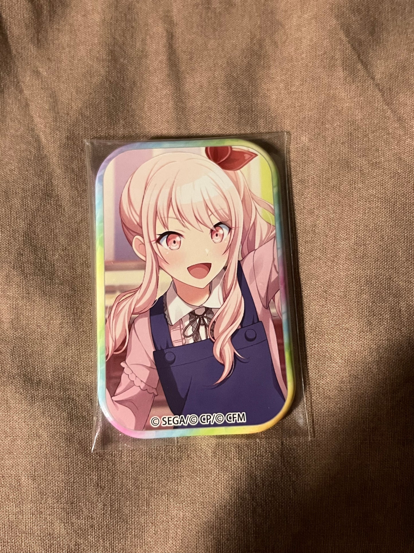 Project Sekai - Mizuki Akiyama “The Gentleman Thief's Thrilling White Day!?” Square Badge [UNTRAINED]