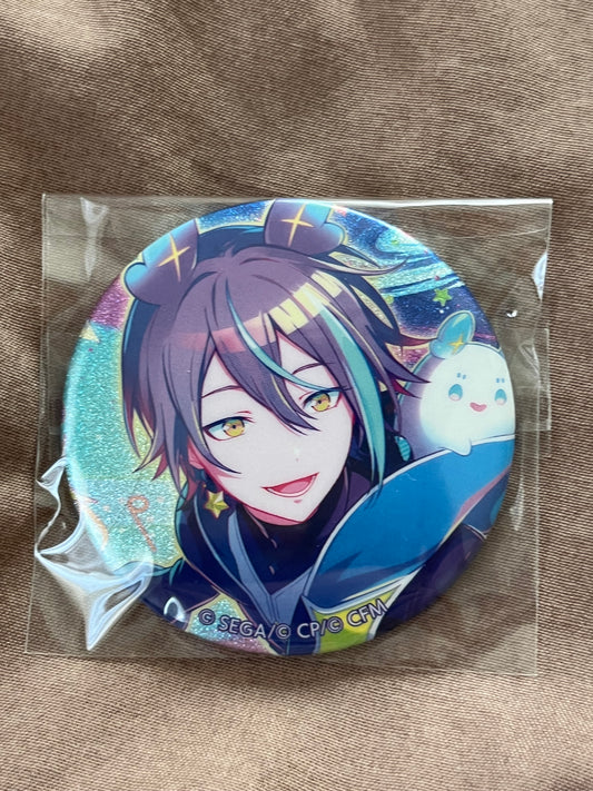 Project Sekai - Rui Kamishiro “perspective for smile” Circle Glitter Badge [TRAINED]