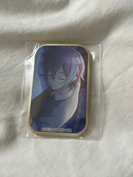 Project Sekai - Rui Kamishiro “A Night of Sleeping Soundly” Square Badge [UNTRAINED]