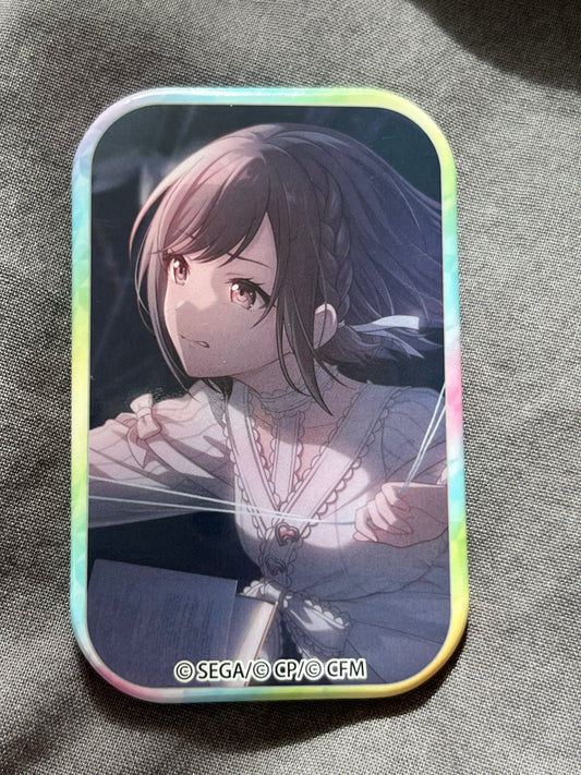 Project Sekai - Ena Shinonome “A Figure That Can’t Be Seen” Square Badge [TRAINED]