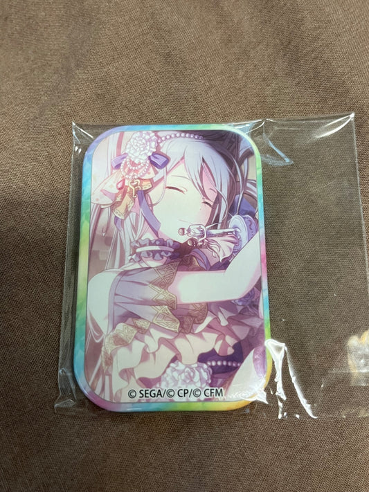 Project Sekai - Kanade Yoisaki “Carnation Recollection” Square Badge [TRAINED]