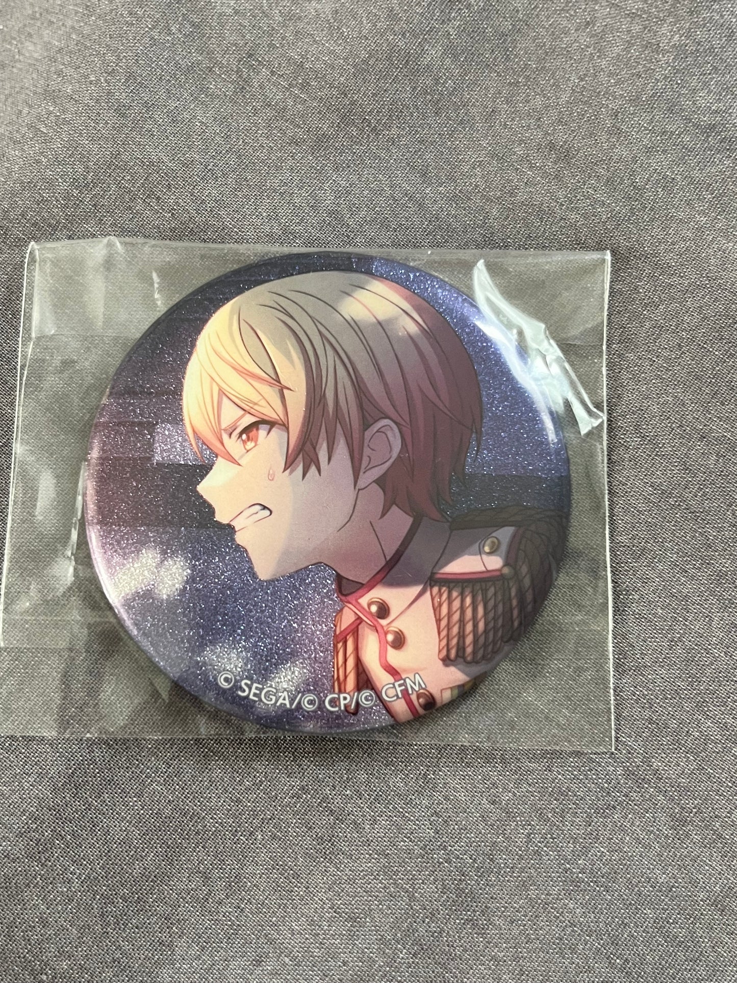 Project Sekai - Tsukasa Tenma “Revival my dream” Circle Glitter Badge [UNTRAINED]