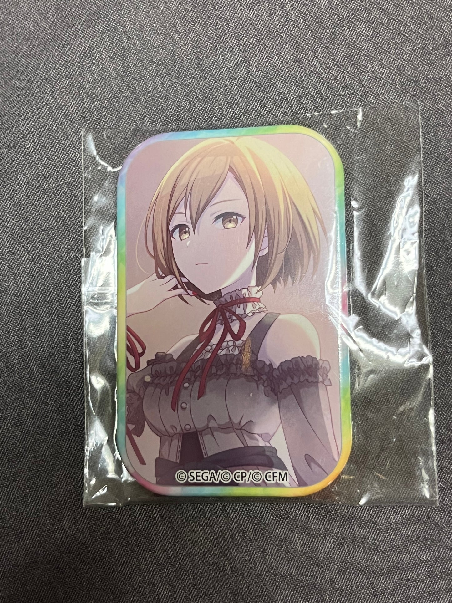 Project Sekai - MEIKO “Secret Distance” Square Badge [UNTRAINED]