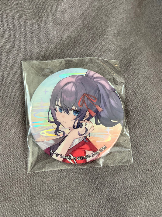 Project Sekai - Mafuyu Asahina “Colorful Live 4th Unison” Holographic Circle Badge