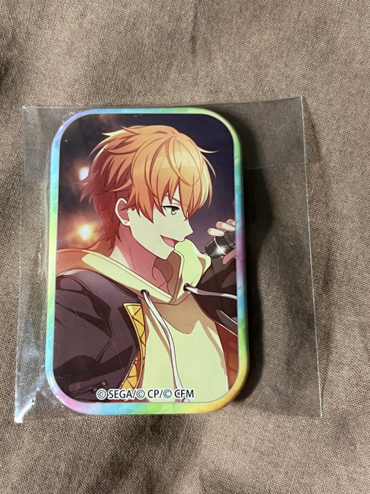 Project Sekai - Akito Shinonome “At This Festival Tinged With Twilight” Square Badge [UNTRAINED]
