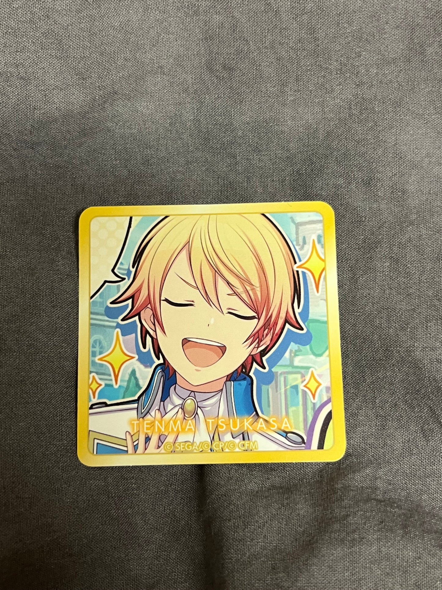 Project Sekai - Tsukasa Tenma “Resounding Twilight Parade” Square Sticker [UNTRAINED]