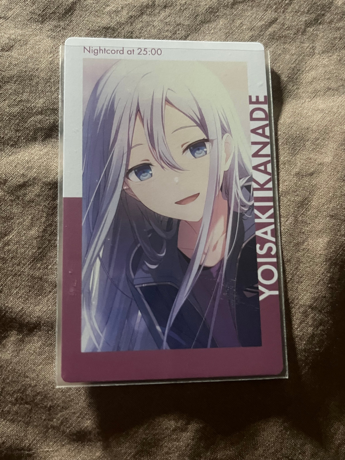 Project Sekai - Kanade Yoisaki “Searching for a Reflection Beneath the Waters” ePick Card [UNTRAINED]