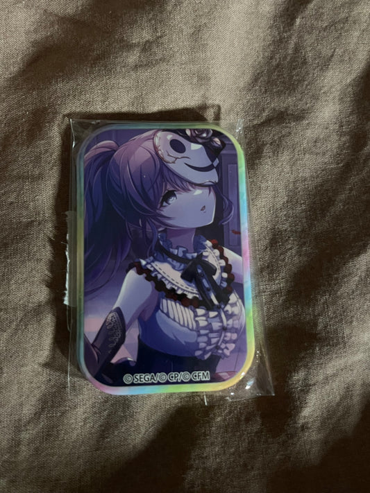 Project Sekai - Mafuyu Asahina "Imprisoned Marionette" Square Badge [TRAINED]