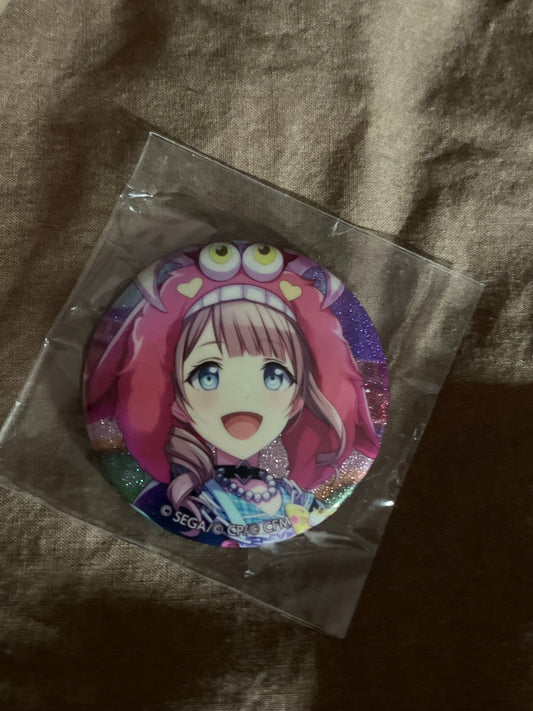 Project Sekai - Honami Mochizuki “Resounding Twilight Parade” Circle Glitter Badge [TRAINED]