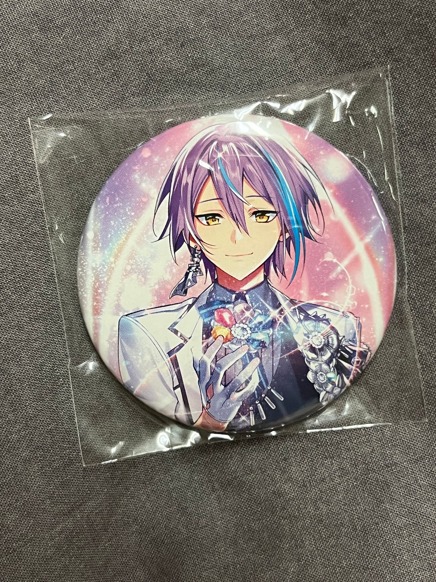 Project Sekai - Rui Kamishiro “Donna Ketsumatsu ga Onozomi Dai?/Hoshizora Ookesutora” CD Art Circle Badge