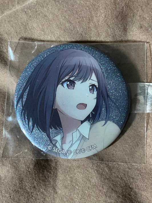 Project Sekai - Ena Shinonome “A Figure That Can’t Be Seen” Circle Glitter Badge [UNTRAINED]