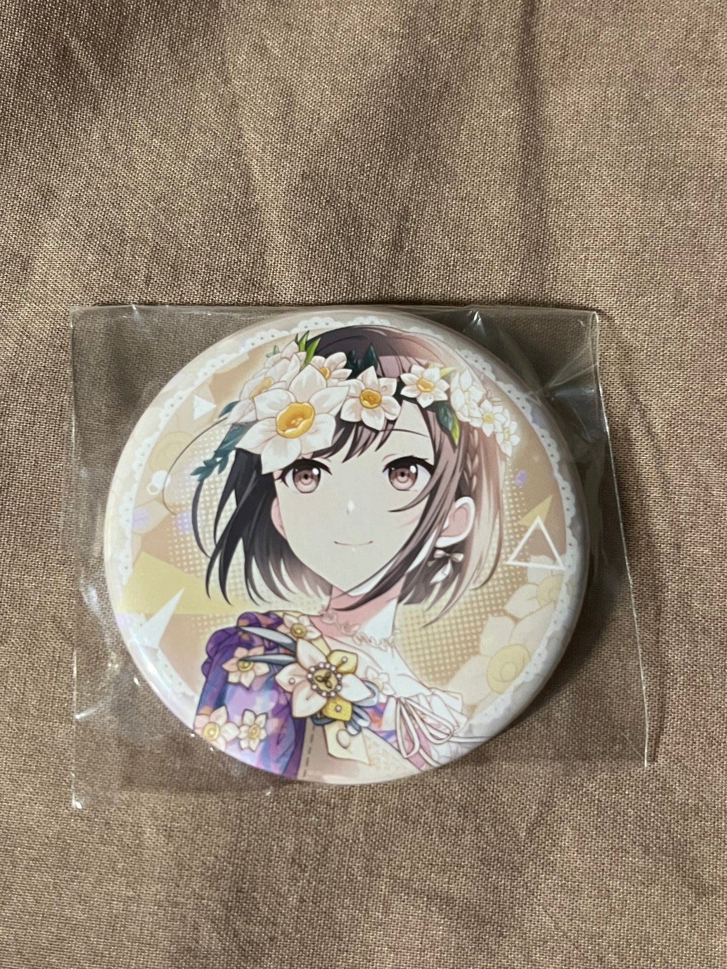 Project Sekai - Ena Shinonome “Close to gray / IDSMILE” CD Art Circle Badge